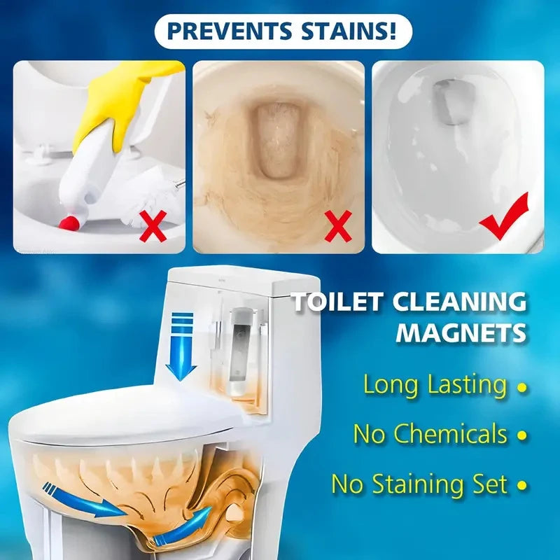 CleanFlow Magnetic Toilet System
