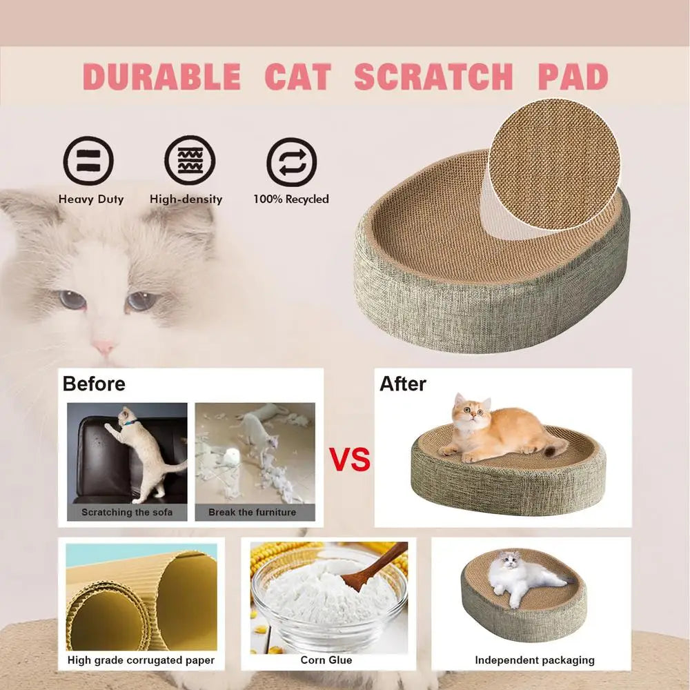 PawShield Scratcher Bed