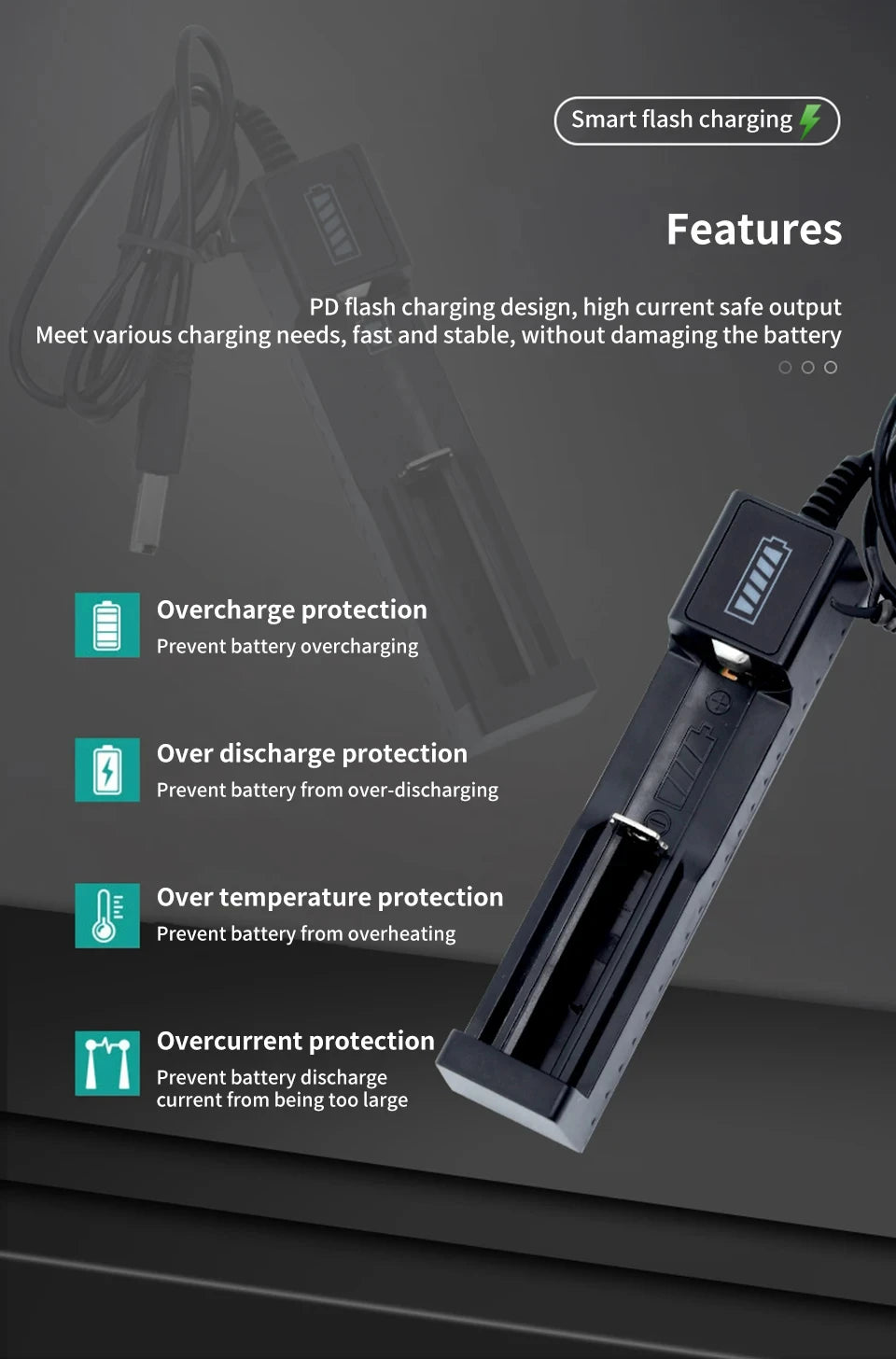 DualCharge 18650 Pro