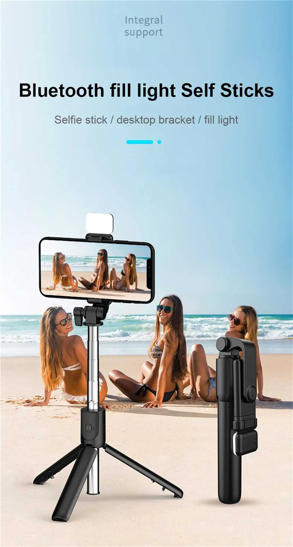SnapGlow Selfie Tripod Pro
