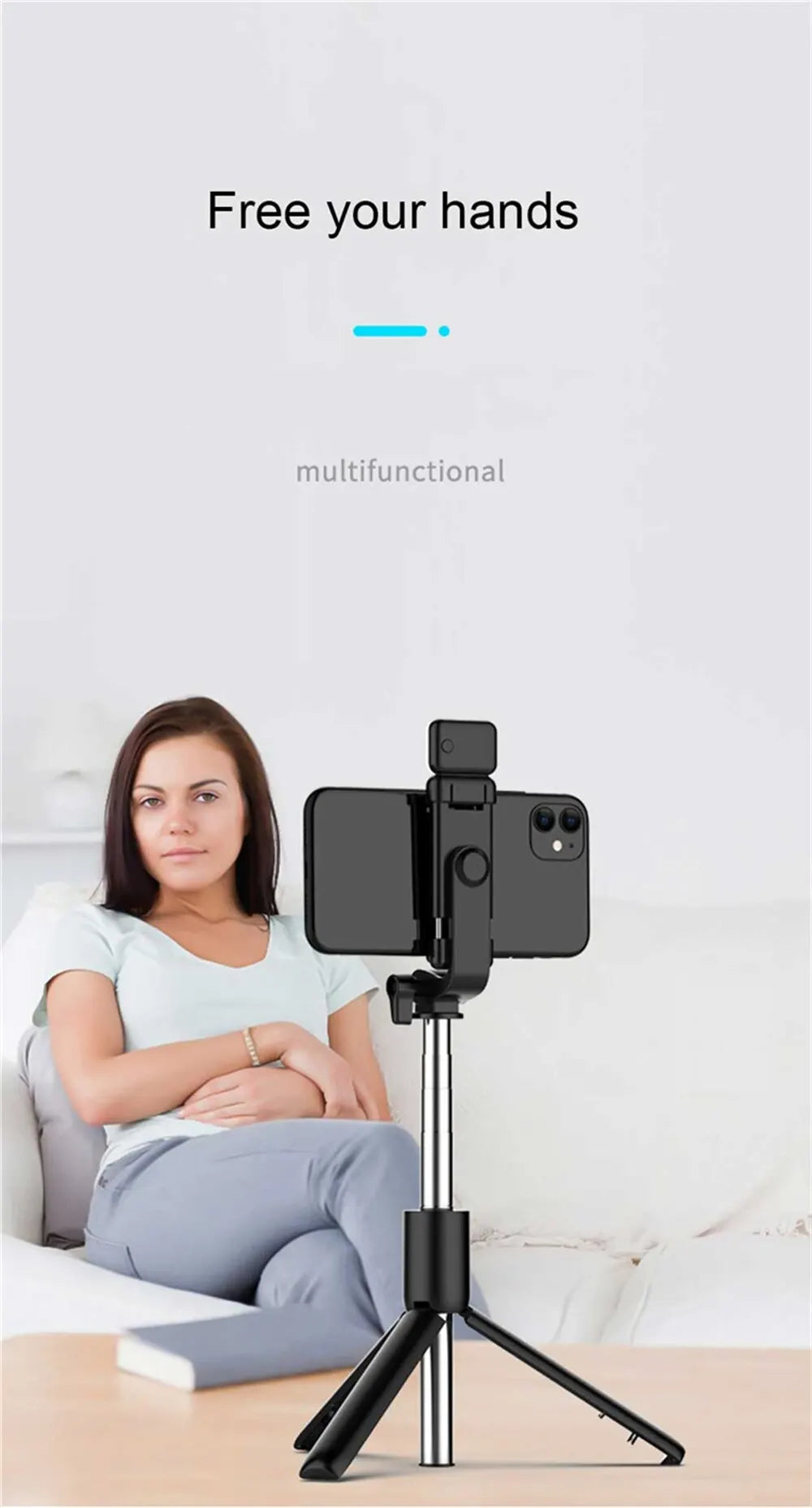 SnapGlow Selfie Tripod Pro